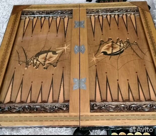 Нарды ручной работы новые