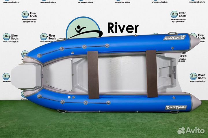 Лодка Риб River Boats 400 NEW 2024 (рундук) Новые
