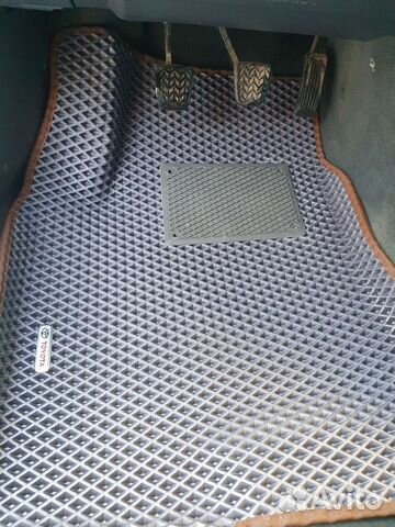 Коврики эва eva 3d с бортами тойота Авенсис и др