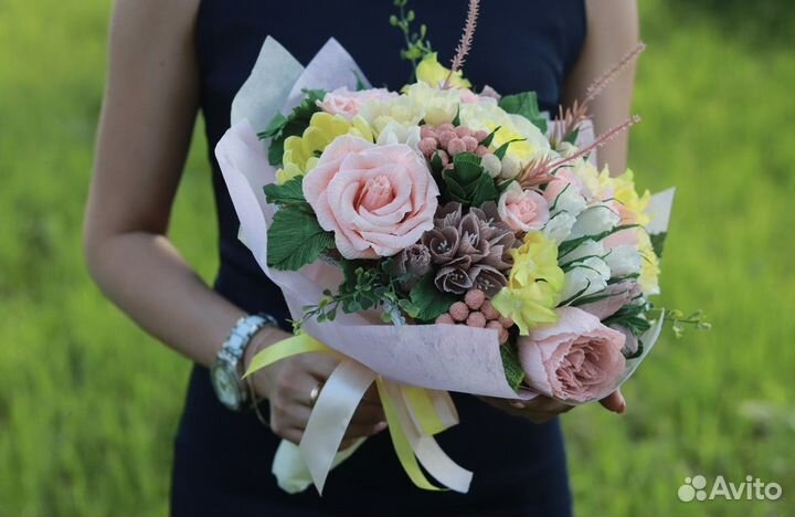 Букеты из конфет