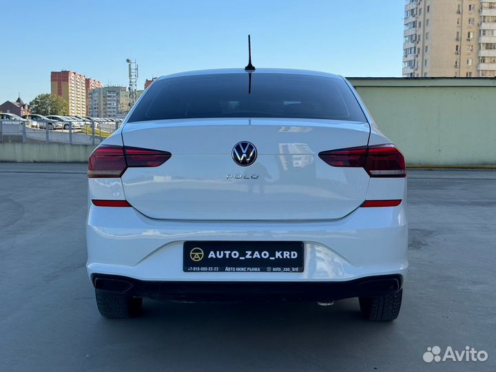 Volkswagen Polo 1.6 AT, 2021, 131 594 км