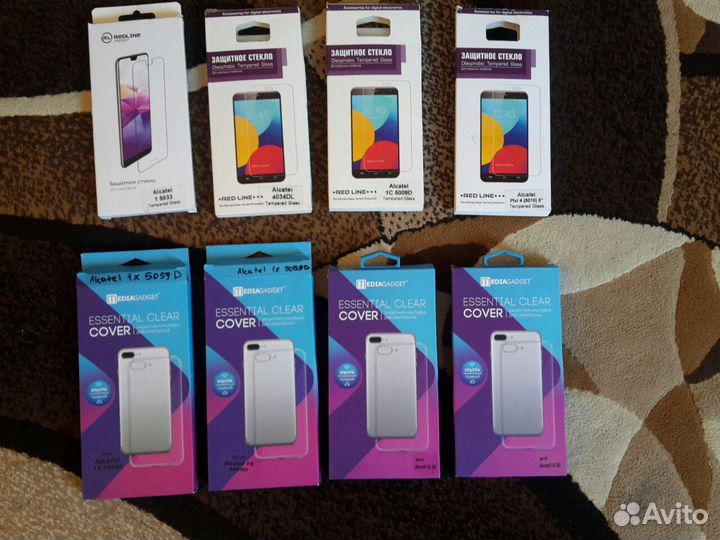 Алькатель-Чехлы и Стекла