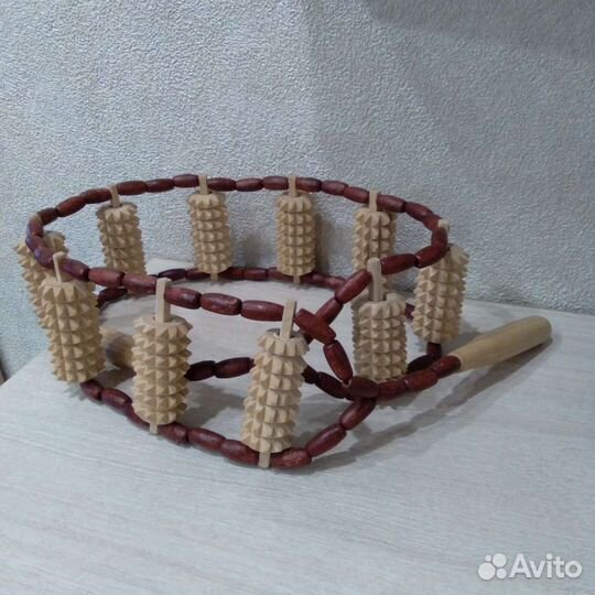 Массажер для спины деревянный