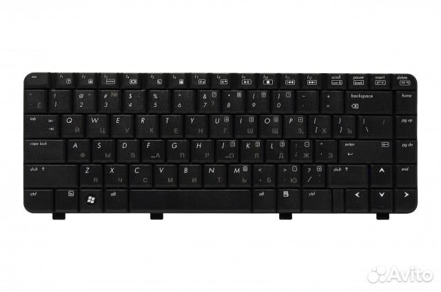 Клавиатура для ноутбука HP dv2000, V3000 черная