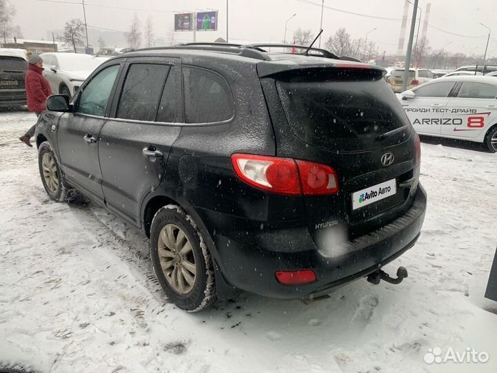 Hyundai Santa Fe 2.2 AT, 2008, 295 000 км