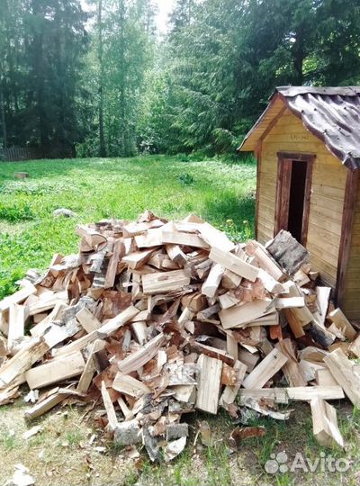 Дрова Ольха от 1 куба с доставкой в Выборге любого