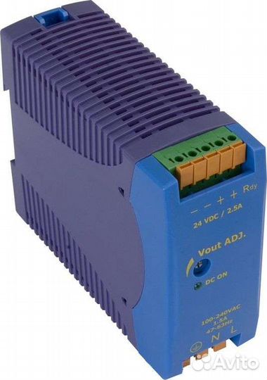 Блок питания 24v на дин рейку