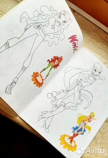 Раскраска Winx