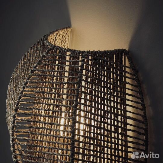 Новый бра из осоки ручной работы IKEA Моналг