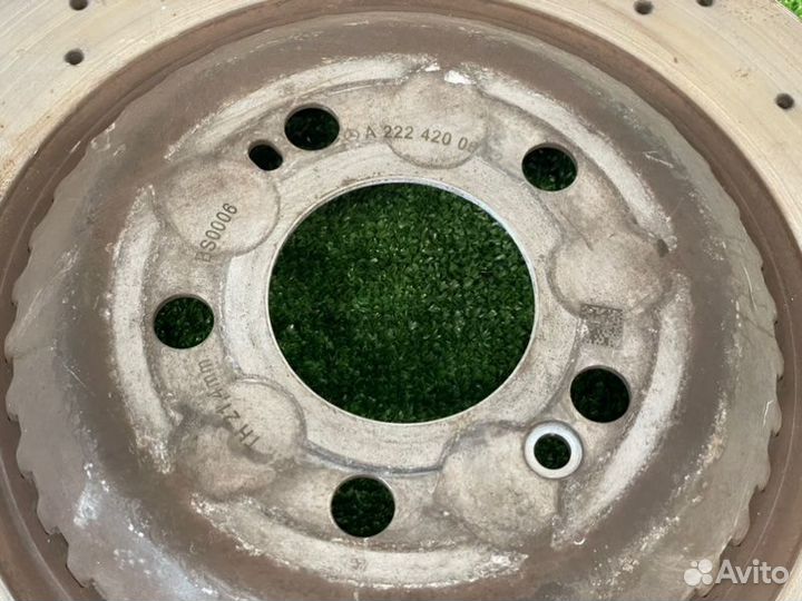 Диск тормозной задний Mercedes S 350D W222 2017