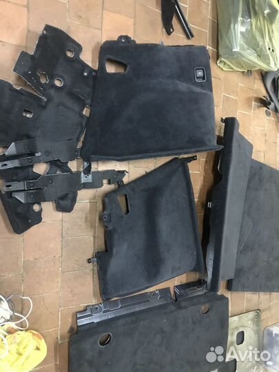 Обшивка пол багажника BMW X3 E83