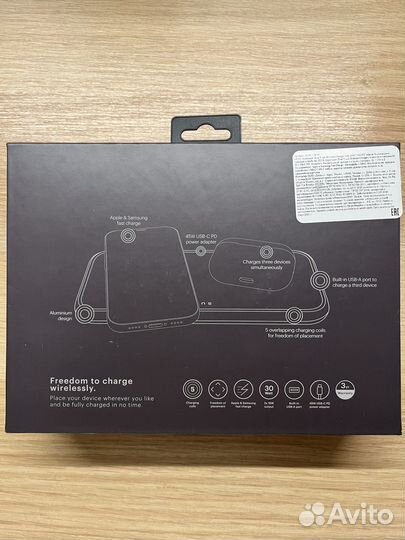 Zens Aluminium Dual Fast Wireless Charger 5 coils