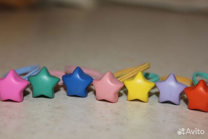 Резиночки для волос набор, подарок к 8 марта