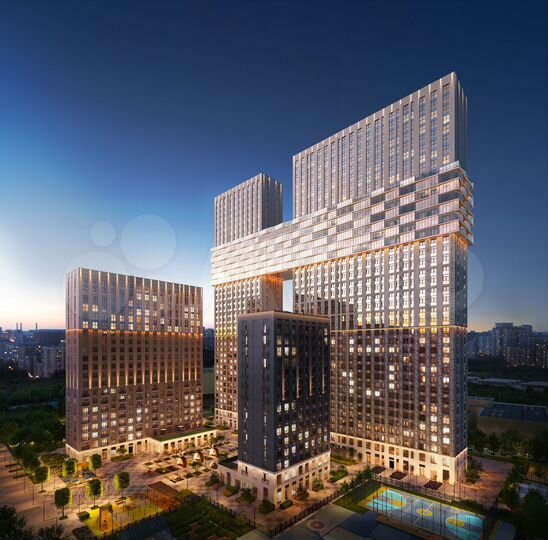 1-к. квартира, 43,7 м², 21/39 эт.