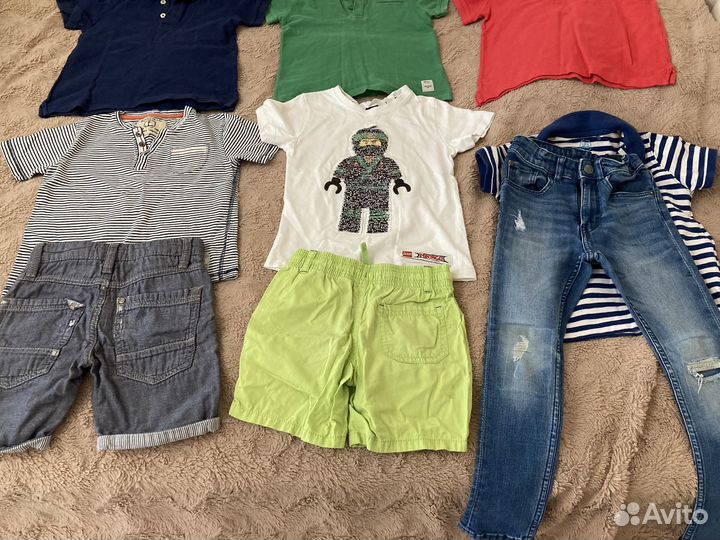 Детские летние вещи комплектом (4-5 лет)