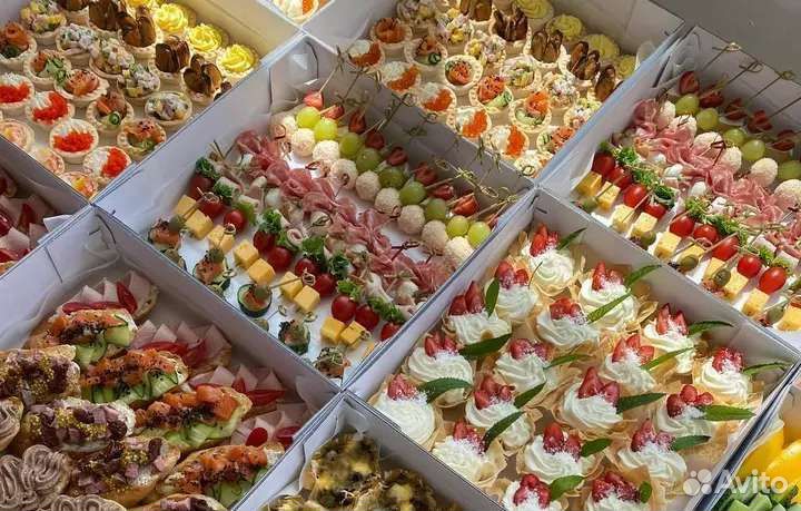 Фуршет, кейтеринг, закуски