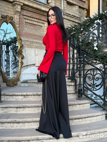 Юбки атласный