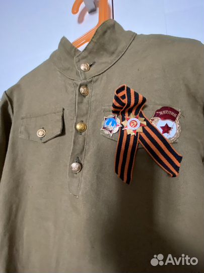 Военная детская форма с галифе