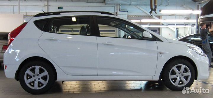 Рейлинги Hyundai Solaris 2011-2017