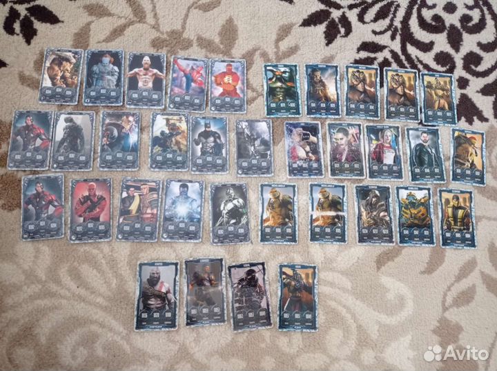 Карточки мортал комбат