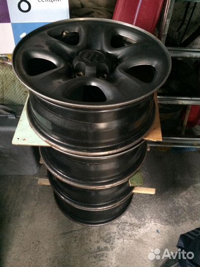 Штампованные диски r16