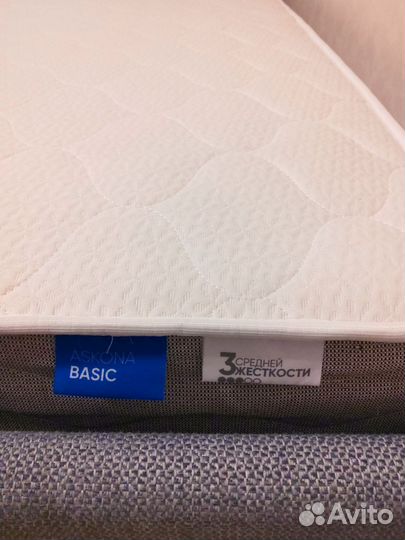 Кровать Аскона 90х200 + матрас