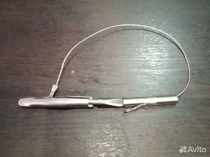 Кукан слиптип, нержавейка трос