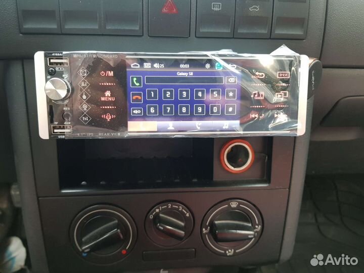 1din сенсорная магнитола