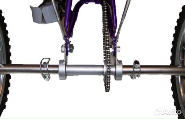 Велосипед (тренажёр для дома) для ребёнка с ограни