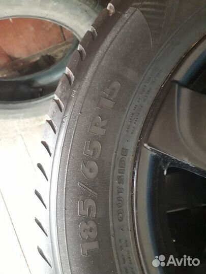 Литье r15 5 114 3 с резиной нокиа с киа сид