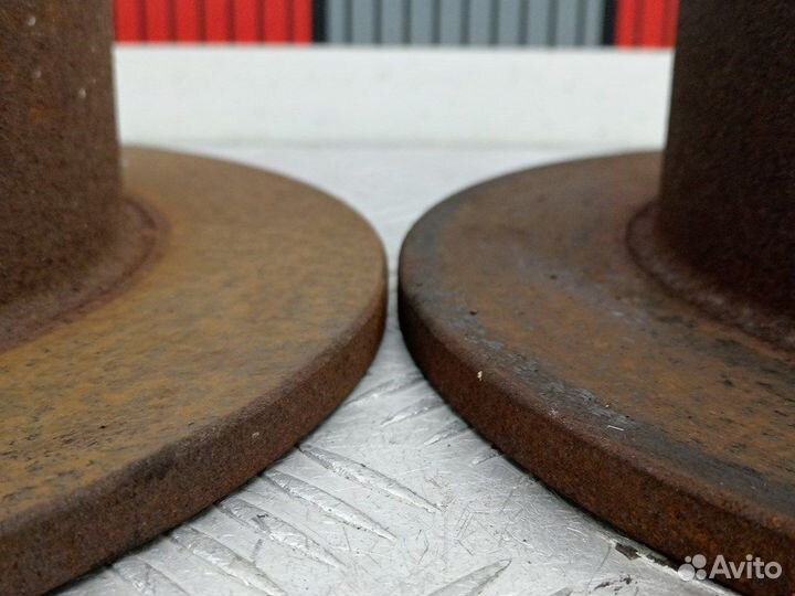 Диск тормозной задний для Opel Vectra B