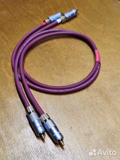 Посеребреный межблочный кабель daxx Hi-end