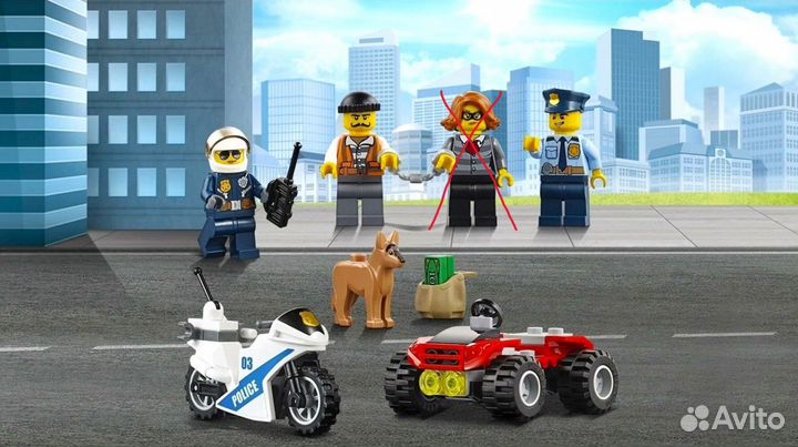 Конструктор lego City 60139 Мобильный командный це