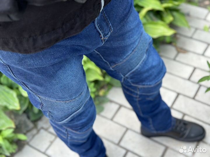 Мотоджинсы с защитой