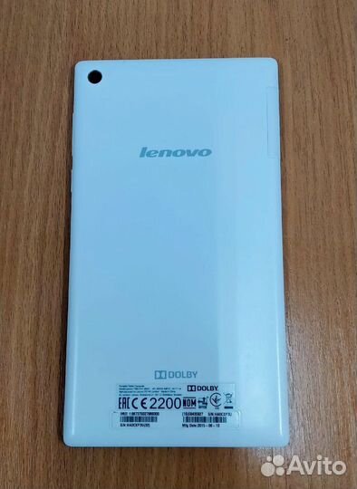 Планшет Lenovo TAB 2 A7-30HC
