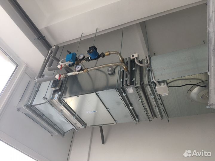 Монтаж вентиляции и кондиционирования