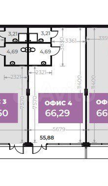 Торговая площадь, 66.29 м²