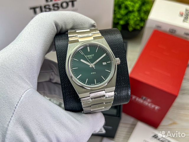 Tissot Prx 40 мм зеленый объявление продам