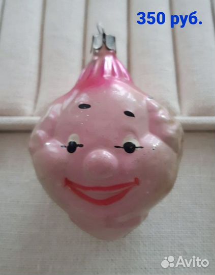 Елочные игрушки СССР редкие