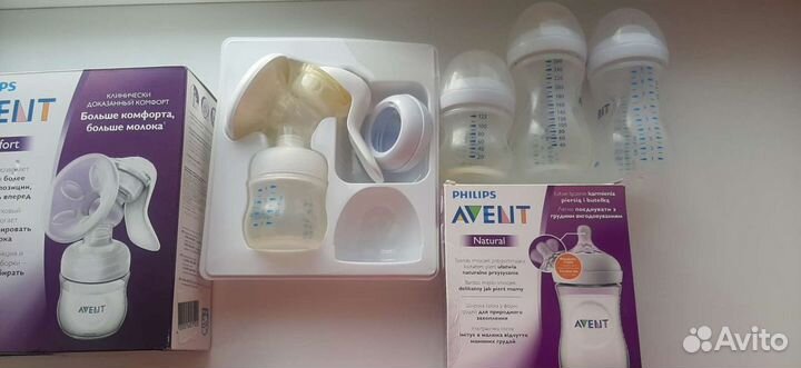 Молокоотсос avent ручной