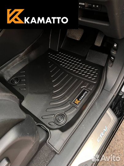 Ковры в салон Kamatto 3D Honda CR-V 2017-2022