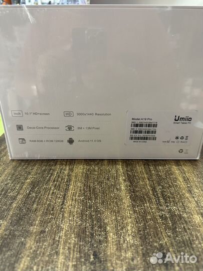 Планшет umiio a19 pro