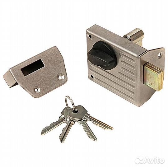 Замок накладной зенит зн-1-2.1 цилиндровый 1 ригел