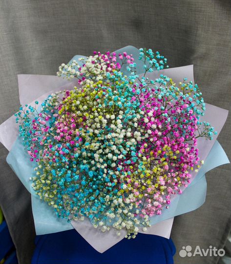 Гипсофила, букет, доставка цветов