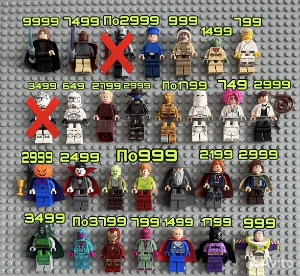 Lego star wars и другие фигурки