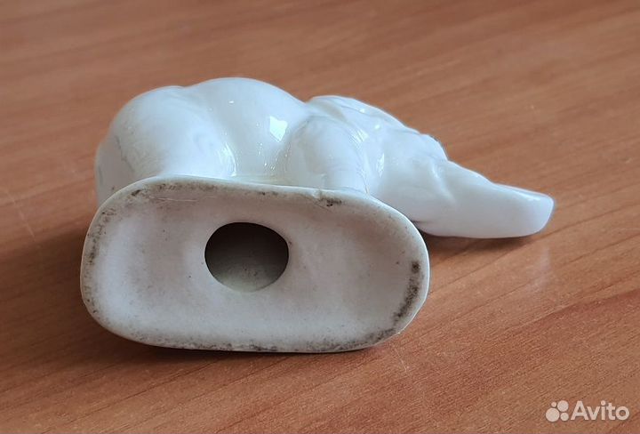 Фигурка слоник СССР, фарфор