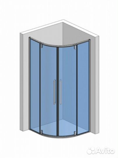 Душевой уголок aquame AQM7101-8