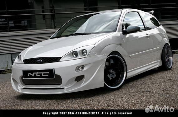 Накладки на пороги ford focus 1