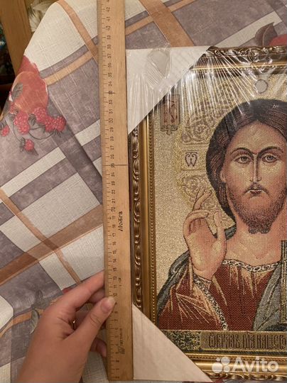 Икона гобелен