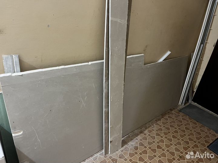 Гипсокартон остатки